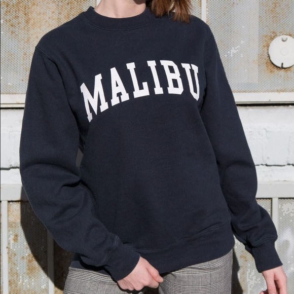 blue malibu sweatshirt
